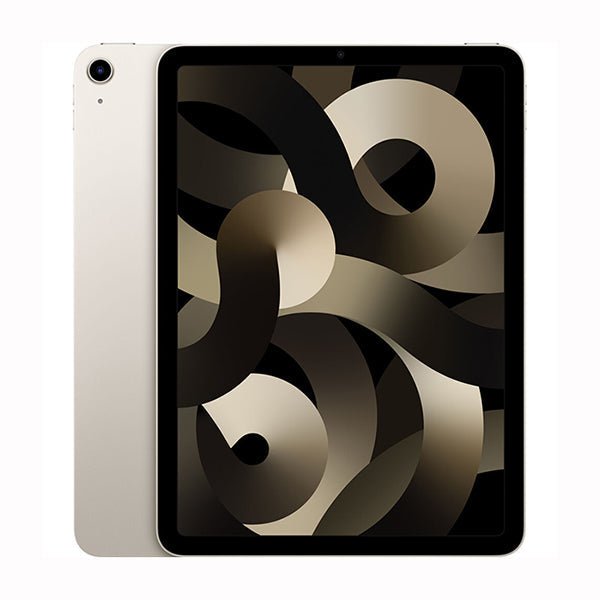 Apple Tablets & iPads Starlight / Brand New / 1 Year Apple 10.9" iPad Air M1 5th Gen 256GB, Wi-Fi, 2022