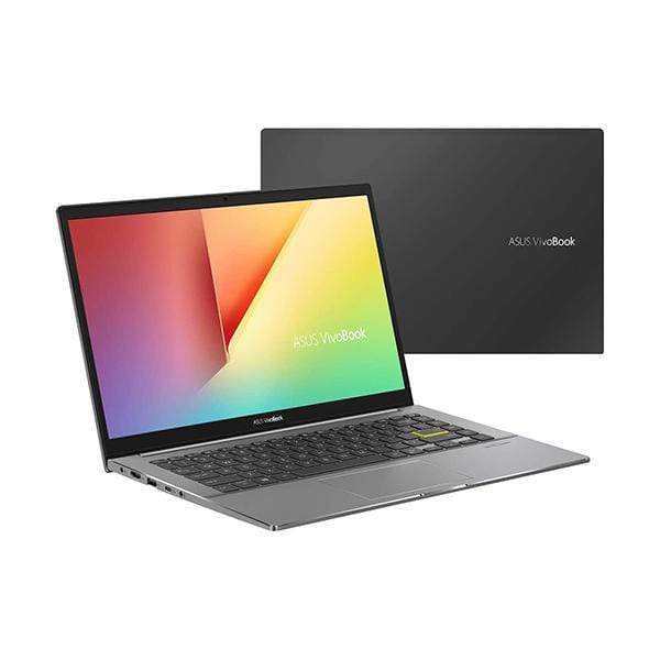 Asus Laptops Indie Black / Brand New / 1 Year Asus Vivobook S14 S433FL Laptop, Intel i7-10510U 1.8 GHz, 8GB RAM, 512GB SSD, Shared VGA, 14 inches Full HD, Fingerprint, Windows 10, Eng-Arb-KB