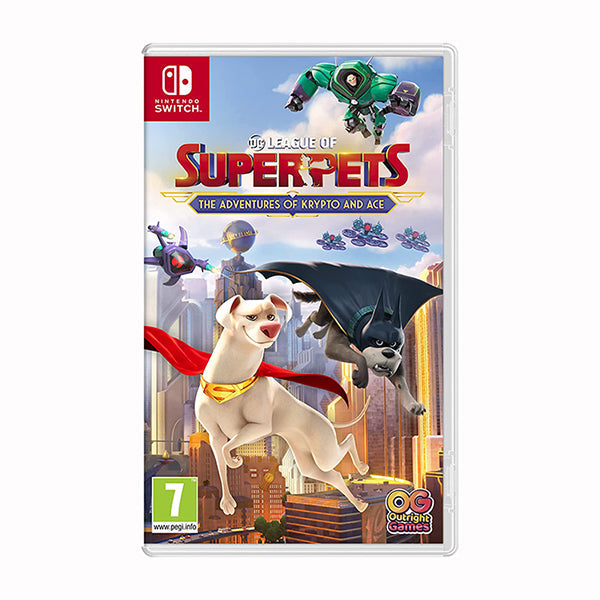 Bandai Namco Switch DVD Game Brand New DC League of Super-Pets: The Adventures of Krypto and Ace - Nintendo Switch