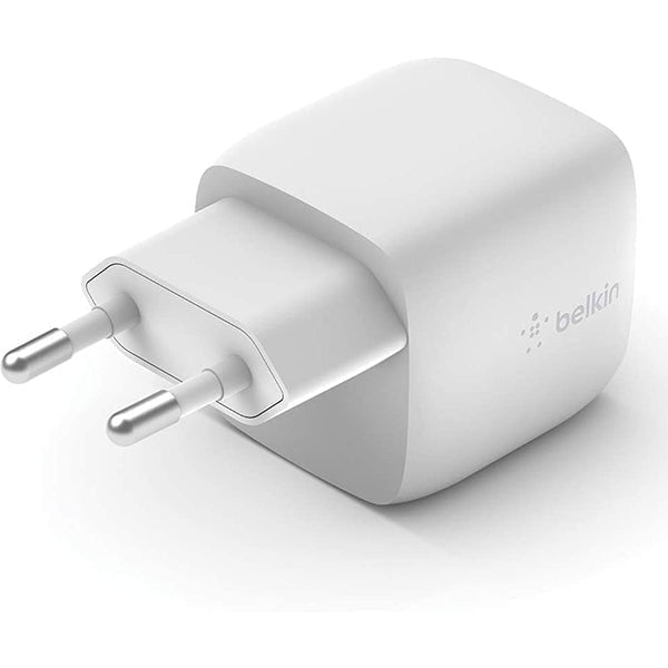 Belkin Chargers & Power Adapters White / Brand New / 1 Year Belkin, Boost Charge USB PD GaN Charger 30W USB-C Fast Charger for iPhone 13, 13 Pro, 13 Pro Max, 13 mini and older models, MacBook Air, iPad Pro, Pixel, Galaxy etc