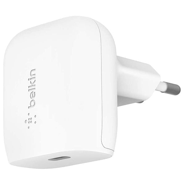 Belkin Chargers & Power Adapters White / Brand New / 1 Year Belkin, WCA003VFWH USB-C Charger 20W Fast Charger for iPhone 13, 13 Pro, 13 Pro Max, 13 mini, 12, 12 Pro/Pro Max, 12 mini, iPad Air 2020, iPad 8th Gen