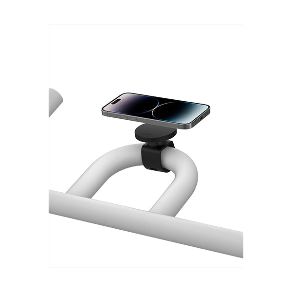 Belkin Mobiles Mounts & Stands White / Brand New / 1 Year Belkin, MMA005BTBK Fitness Mount compatible with MagSafe for Gym Equipment, Magnetic Cellphone Mount, Handlebar Strap for Indoor Cycling, Treadmill, Spin Bike, Elliptical for iPhone 14, 13, Pro, Pro Max, Mini