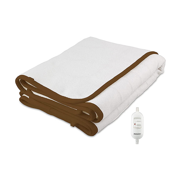 Beper White / Brand New / 1 Year Beper, Single Size Electrical Blanket, P203TFO100