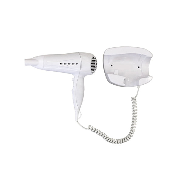 Beper White / Brand New / 1 Year Beper, Wall Mounted Hair Dryer Bioelectrical Impedance Body Scale, 40.490
