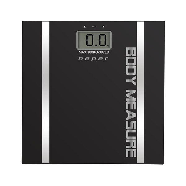 Beper Health Care Black / Brand New / 1 Year Beper, Bioelectrical Impedance Body Scale, 40.808A