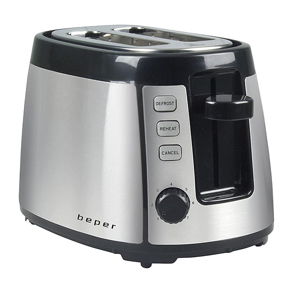 Beper Kitchen & Dining Black / Brand New / 1 Year Beper, 2 Slice Toaster, BT.110