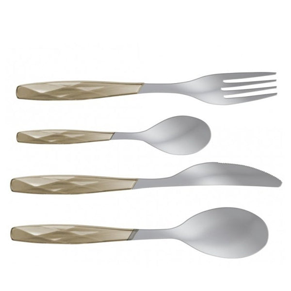 Beper Kitchen & Dining Gold / Brand New / 1 Year Beper, 24-Piece Cutlery Set, PO.002