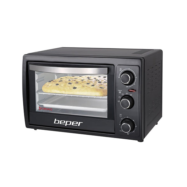 Beper Kitchen & Dining Black / Brand New / 1 Year Beper, Electric Oven 45L, 90.886