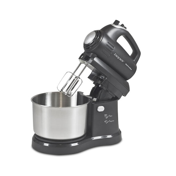 Beper Kitchen & Dining Black / Brand New / 1 Year Beper, Swing Mixer With Rotating Bowl, 90.347