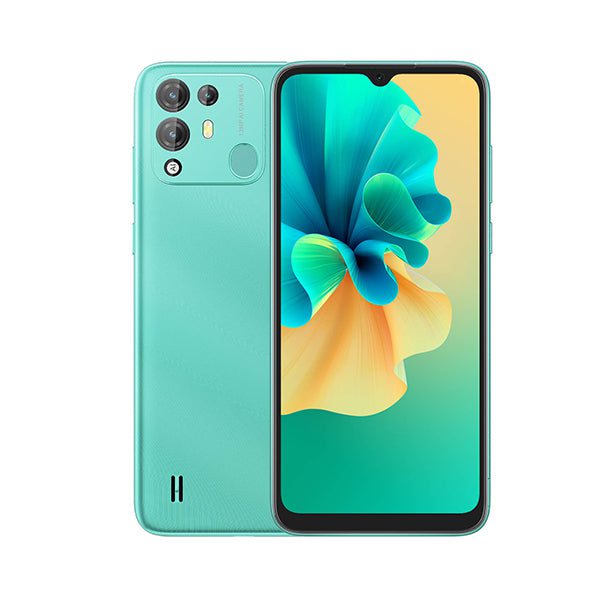 Blackview Mobile Phone Turquoise Green / Brand New / 1 Year Blackview A55 Pro, 4GB/64GB, 6.52″ HD + Incell Screen, Octa core, Rear Cam 13MP, Selfie Cam 5MP