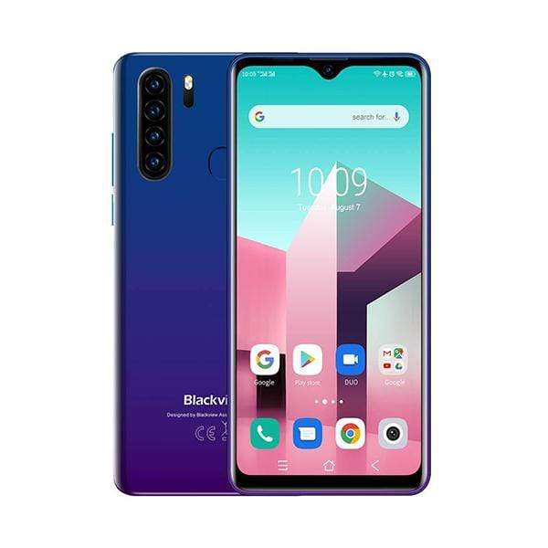 Blackview Mobile Phone Blue / Brand New / 1 Year Blackview A80 Plus, 4GB/64GB, 6.49″ IPS LCD Display, Octa core, Sony Quad Rear Cam 13MP, Selphie Cam 8MP, Fingerprint rear-mounted