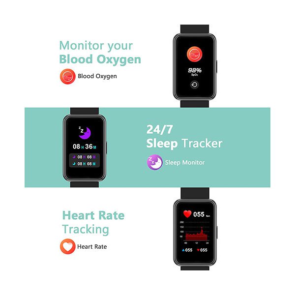 Blackview Smart Watch Blood Oxygen Sleep Heart Rate Monitor for Men Women  Gift