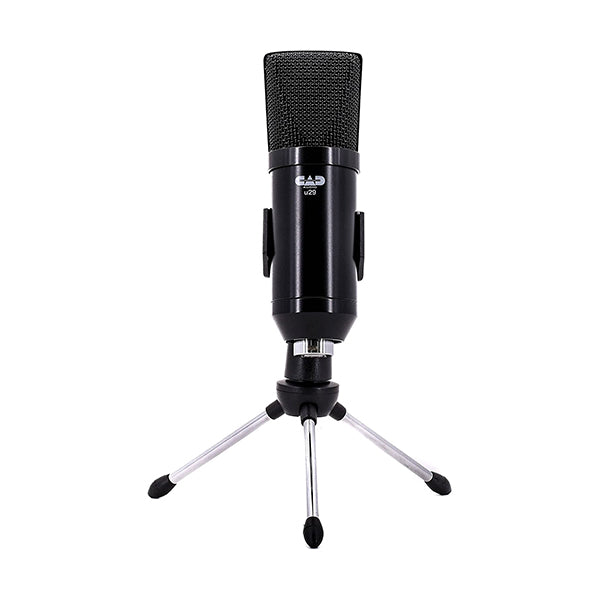 CAD Audio Microphones Black / Brand New / 1 Year CAD Audio U29 USB Side Address Studio Microphone