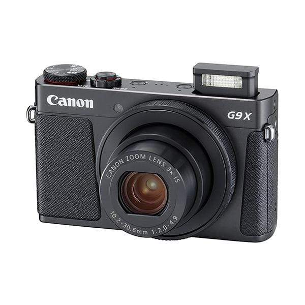 Canon PowerShot G9X X Mark II Compact Digital Camera (Black) with 1 Inch Sensor and 3inch LCD - Wi-Fi, NFC, Bluetooth Enabled (Black), 6.30in. x 5.70in. x 2.50in.