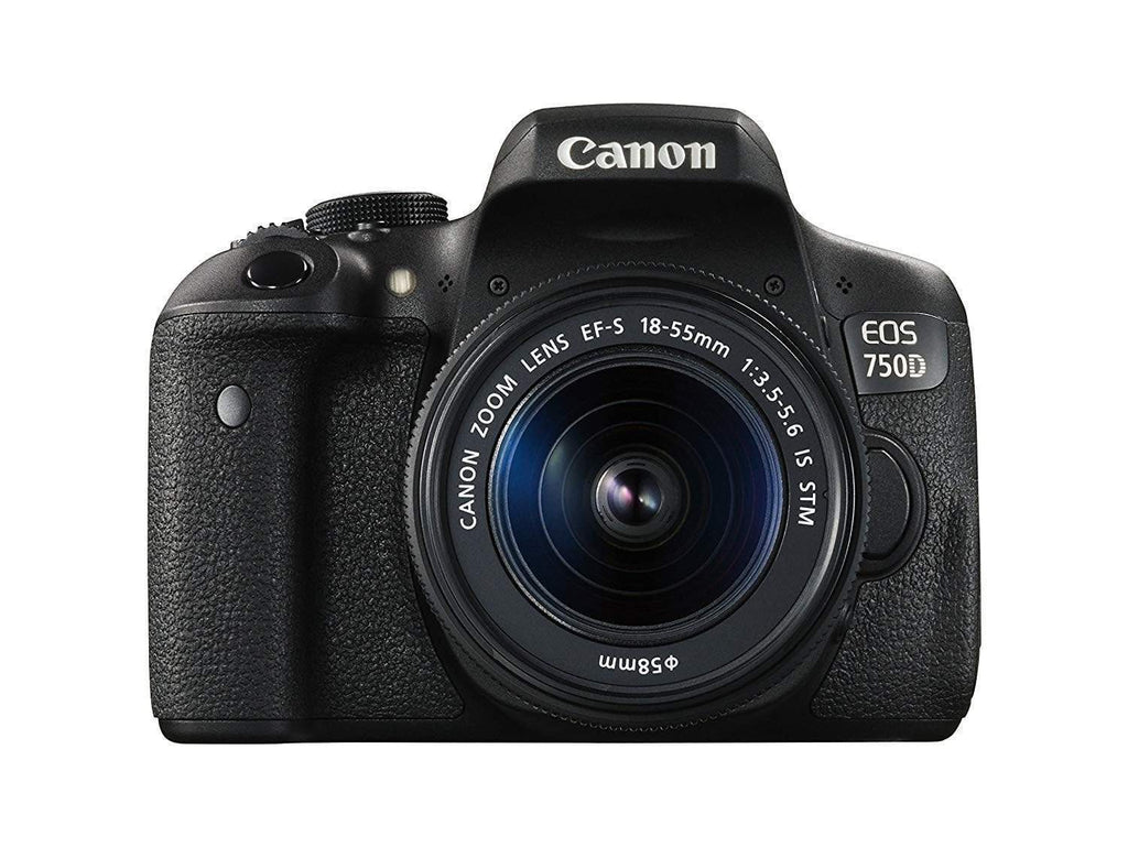 Canon EOS 750D 24.2MP Digital SLR Camera (Black) + 18-55 III Lens + Memory Card 32GB + Carry Bag + Tripod