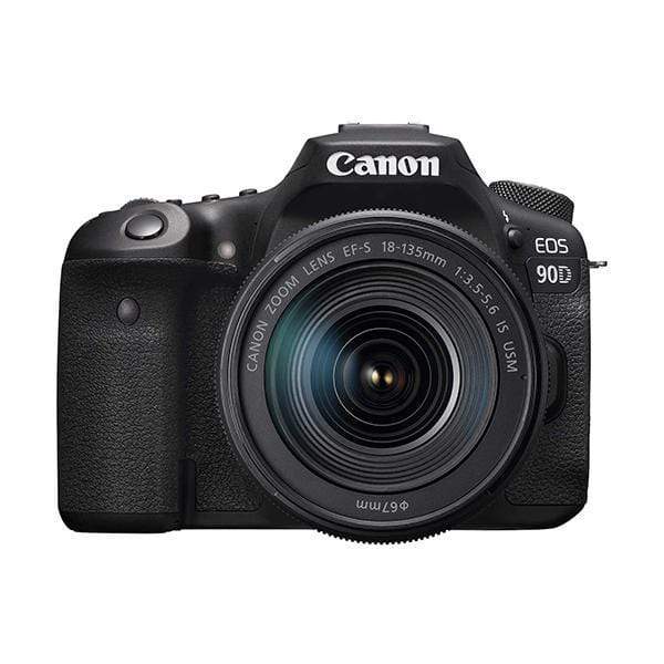 Canon EOS 90D Digital SLR Camera (Black) + EF-S 18-135mm f/3.5-5.6 IS USM Lens