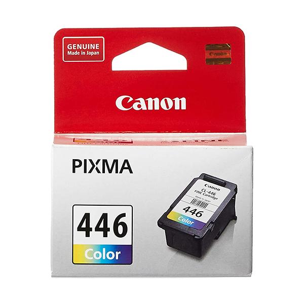 HP Printer Ink, Toner & Supplies Colour / Original Canon CL-446 C/M/Y Colour Ink Cartridge
