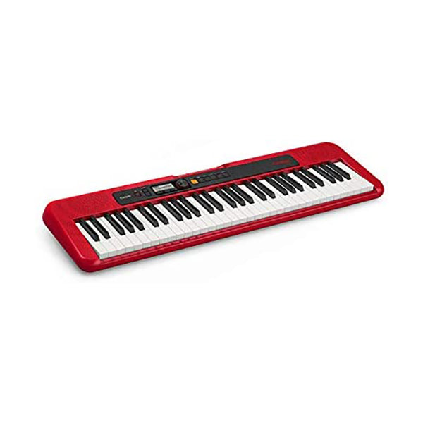 Casio Musical Keyboards Red / Brand New / 1 Year Casio CT-S200 Casiotone 61-Key Portable Keyboard