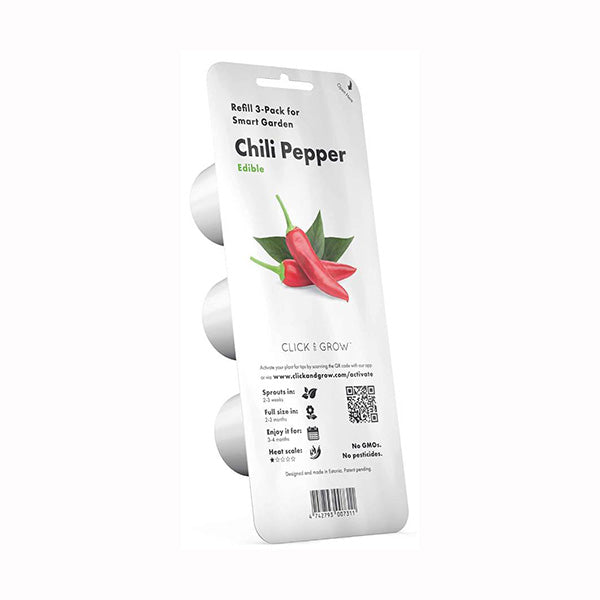 Click & Grow Brand New Click and Grow Chili Pepper Plant Pods - 3 Packs