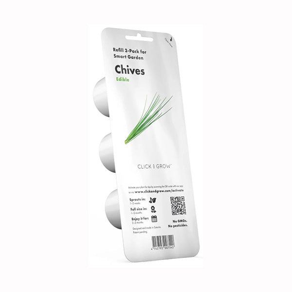 Click & Grow Brand New Click and Grow Chives Plant Pods - 3 Packs