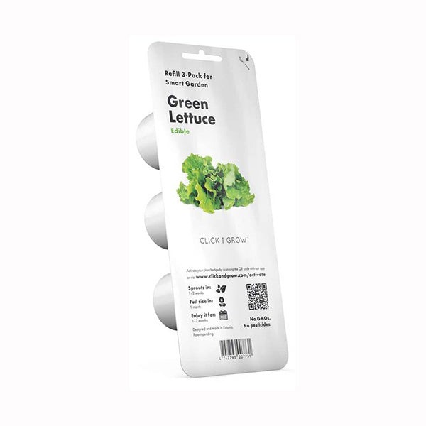 Click & Grow Brand New Click and Grow Green Lettuce Plant Pods - 3 Packs