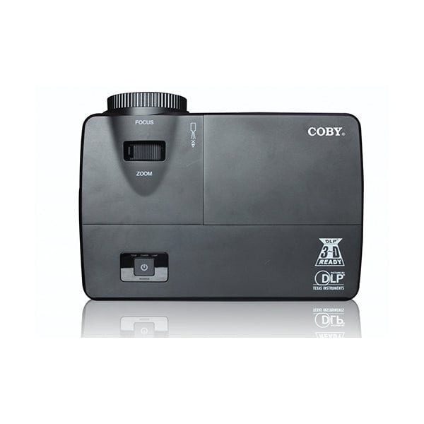 Coby Projectors Grey / Brand New / 1 Year Coby DLP Projector 3000 Lumens With Image Size 30"- 300" & Projection Distance 1.4m - 12m - CPT809