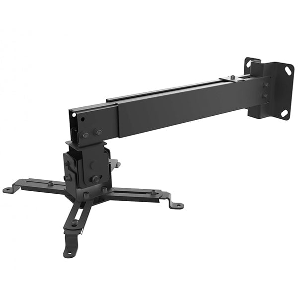 Conqueror Brackets & Stands Black / Brand New / 1 Year Conqueror Ceiling or Wall Stand Bracket Shortthrow for Projector Tilt & Rotate, Distance 43cm-65cm, 10kgs, Universal Mounting Pattern - H94B