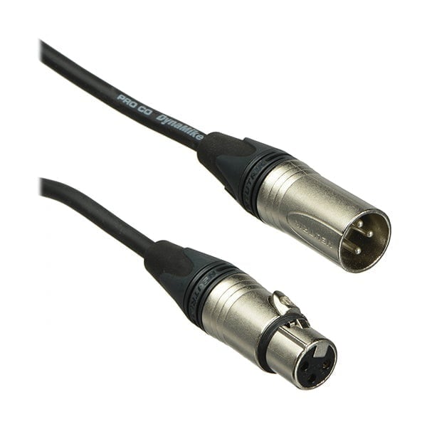 Conqueror Karaoke Accessories Black / Brand New / 1 Year Conqueror Microphone Cable XLR Male To XLR Female 2 Meter Black - C135A