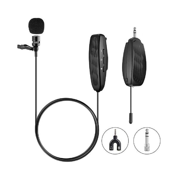 Conqueror Karaoke Sets Black / Brand New / 1 Year Conqueror Wireless Lavalier Microphone Clip On Lapel For Smartphone Camera Podcast Interview YouTube Facebook Live Stream - MWL306