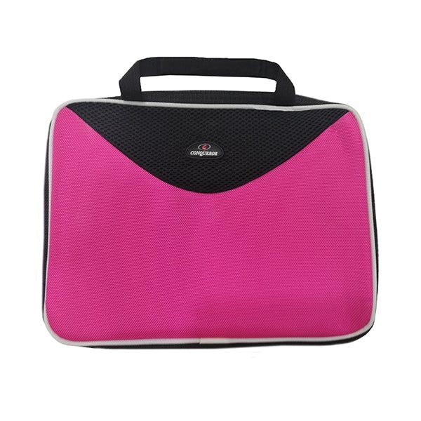 Conqueror Laptop Cases & Bags Pink / Brand New Conqueror 10.2 Inch Laptop Sleeve Carrying Case with Handle - LSE1004