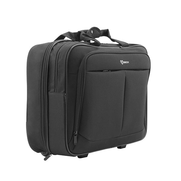 Conqueror Laptop Cases & Bags Black / Brand New Conqueror Carry-on Luggage Backpack Wheeled Trolley Fits 15.4 Inch Laptop - LST1083