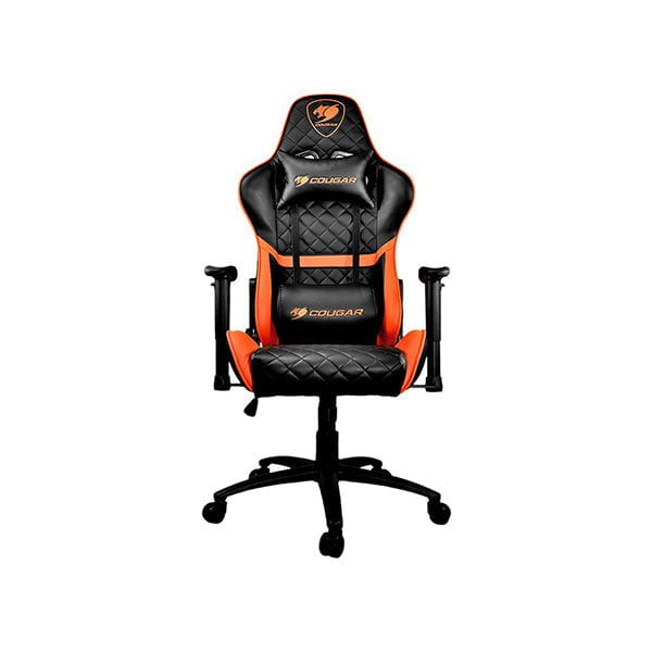 Cougar Gaming Chairs Orange / Brand New Cougar Armor One Gaming Chair with Breathable Premium PVC Leather and Body-embracing High Back Design