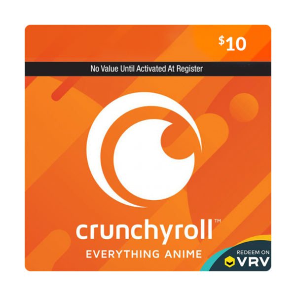 Crunchyroll Video Streaming Services Crunchyroll USD 10
