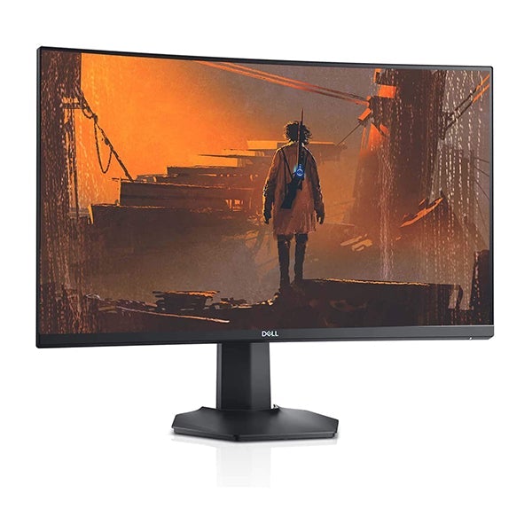 Dell Monitors Grey / Brand New / 1 Year Dell S2721HGF Gaming Monitor 27" Curved with FHD (1920 x 1080) Display 144Hz, Nvidia G-Sync and AMD FreeSync HDMI, DisplayPort, VESA Certified