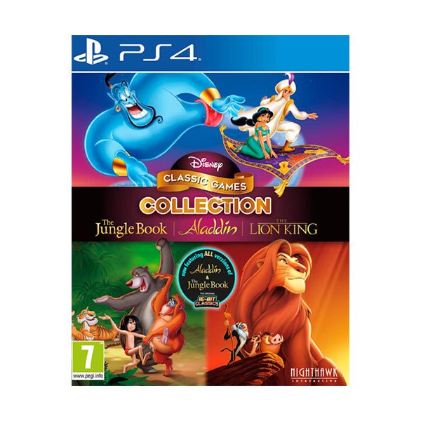 Disney Interactive Studios PS4 DVD Game Brand New Disney Classic Games Collection: The Jungle Book, Aladdin and the Lion King - PS4