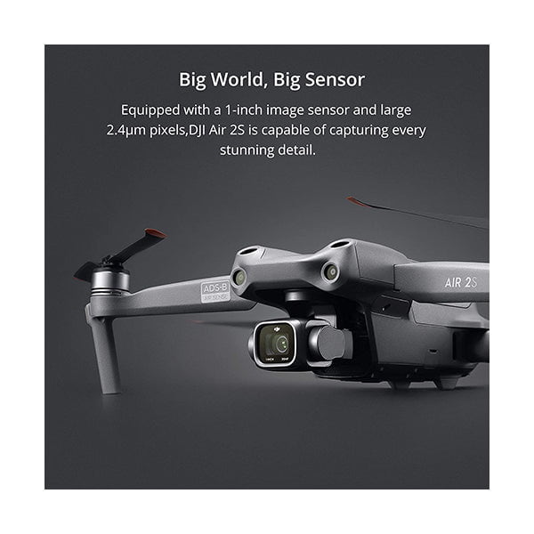  DJI Air 2S Fly More Combo with Smart Controller - Drone with  4K Camera, 5.4K Video, 1-Inch CMOS Sensor, 4 Directions of Obstacle  Sensing, 31-Min Flight Time, Max 7.5-Mile Video