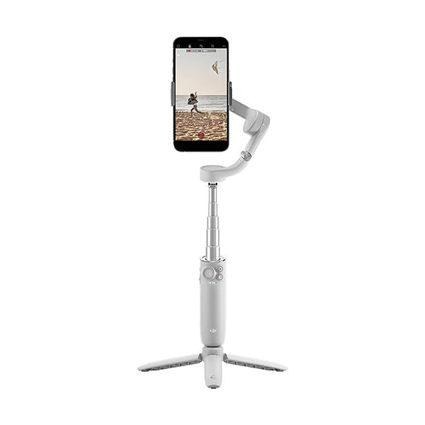 DJI Selfie Sticks & Tripods Athens Gray / Brand New / 1 Year DJI OM 5 Smartphone Gimbal Stabilizer, 3-Axis Phone Gimbal, Built-In Extension Rod, Portable and Foldable, Android and iPhone Gimbal with ShotGuides, Vlogging Stabilizer, YouTube TikTok Video