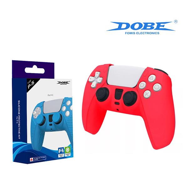 Dobe Controllers Red / Brand New / 1 Year PS5 Silicon Case Controller
