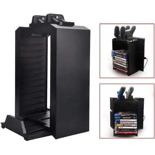Dobe Mounts & Stands DOBE, PS4 Multifunctional Storage Stand kit, PS4-PS4 PRO-PS4 SLIM-X ONE S
