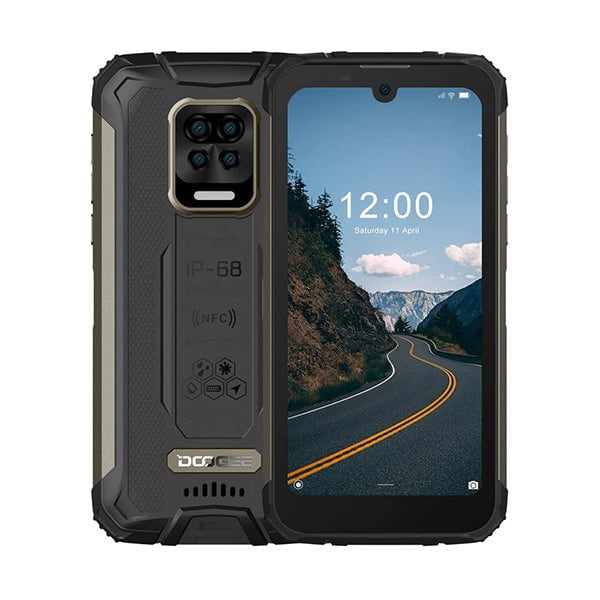 Doogee Mobile Phone Mineral Black / Brand New / 1 Year Doogee S59 Pro 4GB/128GB Rugged Phone, 5.71" Waterdrop Display, Quad AI Rear Cam 16MP, Samsung Selfie Cam 16MP, Fingerprint, 10050mAh Super Battery