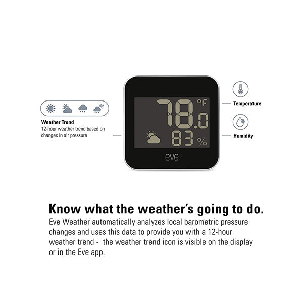 Eve Weather - Connected Weather Station with Apple HomeKit