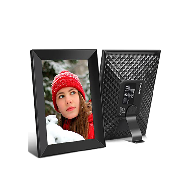 Feelcare Digital Photo Frames Black / Brand New / 1 Year Feelcare Frameo 16GB WiFi Smart Digital Photo Frame to Send Photos from Anywhere in the World, IPS LCD Panel, Wall Mountable, Portrait & Landscape FULL HD 1920x1080 IPS DISPLAY, Wonderful picture display, FRAMHNDP1008BLK