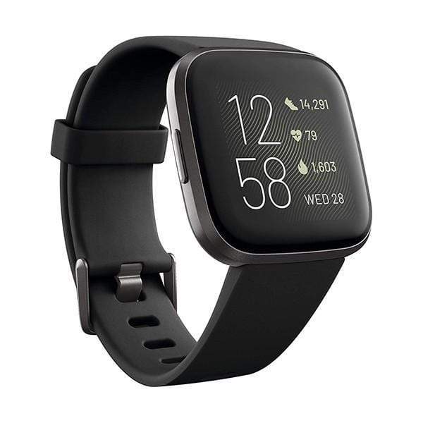 Fitbit Versa 2 Health & Fitness Smartwatch Heart Rate,Music,Alexa Built-in,Sleep & Swim Tracking,One Size (S & L Bands Included)