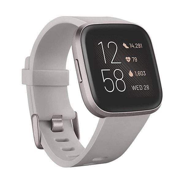 Fitbit Smartwatch, Smart Band & Activity Trackers Fitbit Versa 2 Health & Fitness Smartwatch, NFC, Heart Rate,Music,Alexa Built-in,Sleep & Swim Tracking, One Size (S & L Bands Included)