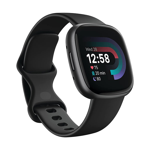 Fitbit Smartwatch, Smart Band & Activity Trackers Black/Graphite / Brand New / 1 Year Fitbit Versa 4 Fitness Smartwatch with Daily Readiness, GPS, 24/7 Heart Rate, 40+ Exercise Modes, Sleep Tracking and more,