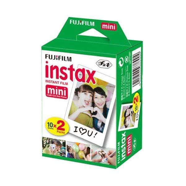 Fujifilm Instax Mini Instant Film, 2 Packs 20 Exposures, White, for Fujifilm Mini 8, Mini 9,Mini 90, Mini 70, Mini 50S, Mini 25, Mini HELLO KITTY, and the Polaroid PIC 300 Instant Film Cameras