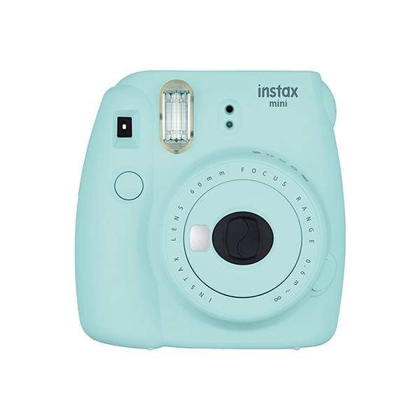 Fujifilm Point & Shoot Ice Blue / Brand New / 1 Year Fujifilm Instax Mini 9 Instant Camera, 2.7x4.7x4.6