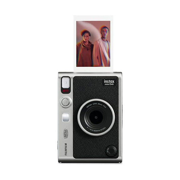Fujifilm Point & Shoot Black / Brand New / 1 Year Fujifilm Instax Mini EVO Hybrid Instant Camera & Printer