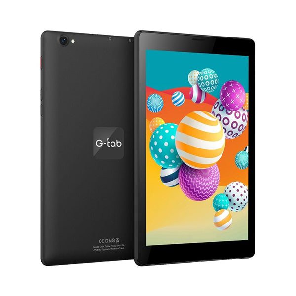 G-Tab Tablets & iPads Black / Brand New / 1 Year G-Tab C8X 3GB/32GB, 4G LTE 8" Tablet, Android 10.0 , Octa Core Processor, 8" IPS Display, Dual Cameras, 4G, Wi-Fi, Bluetooth - Android Tablet, 5100 mAh Battery