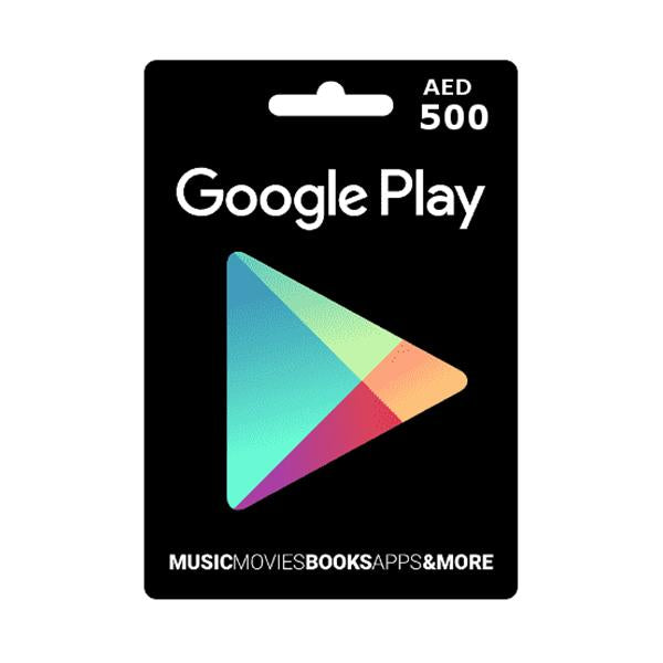 Google Google Play Gift Cards UAE Google Play Gift Code AED 500